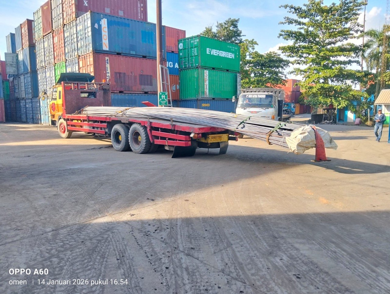 Pengiriman Besi Beton